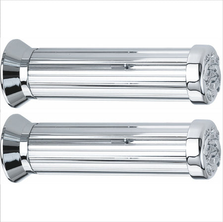 [AM.6380] Cp manopole 'GRIP CHROME' mm.150x22x24