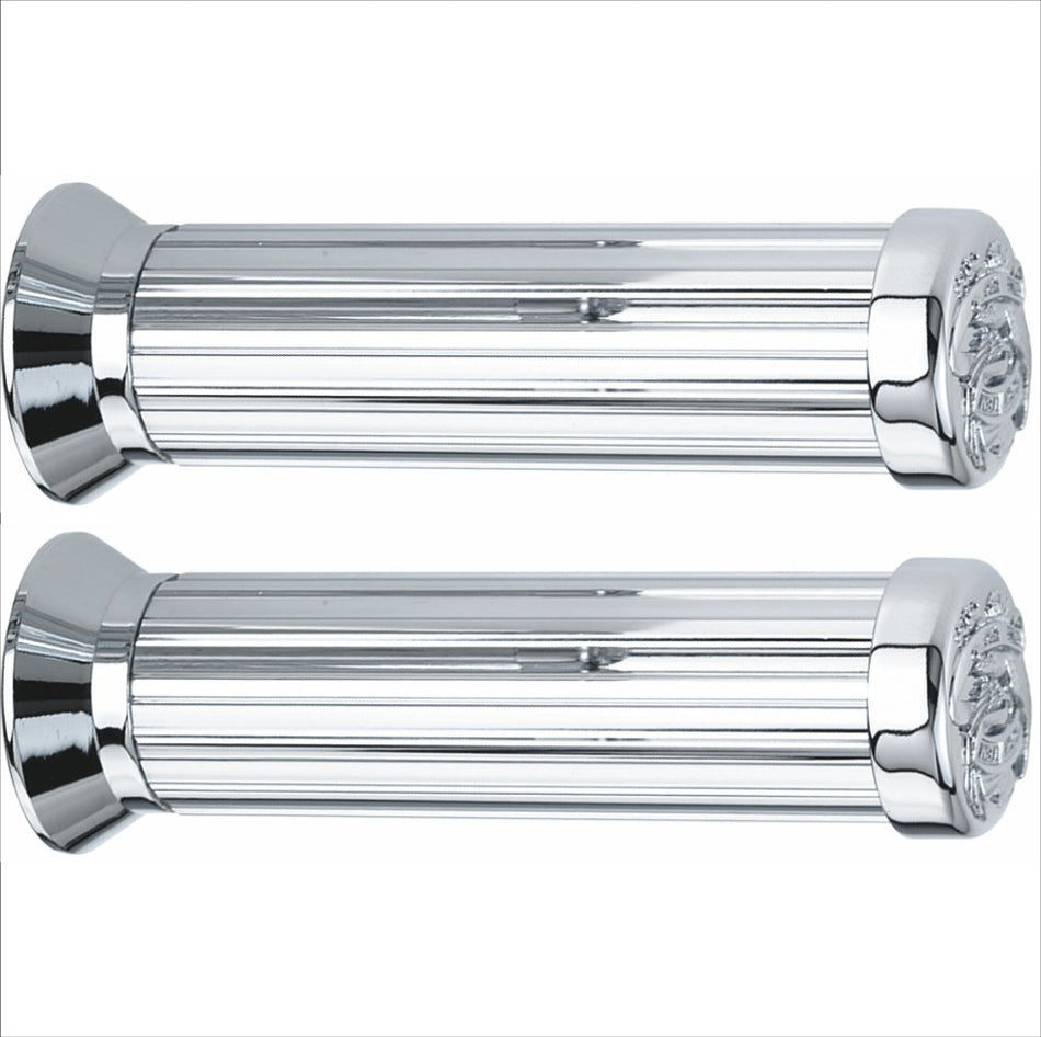[AM.6380] Cp manopole 'GRIP CHROME' mm.150x22x24