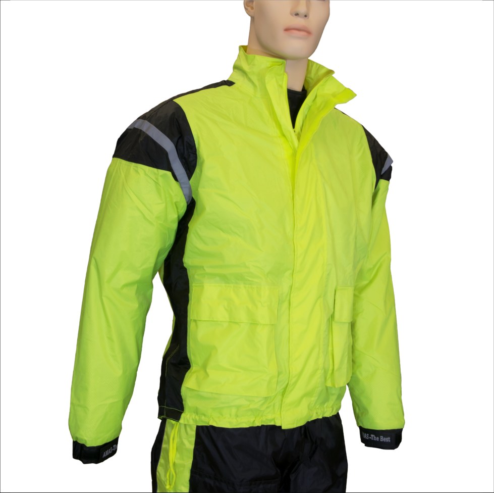 [AM.1042.XXL] Giacca impermeabile 'RAIN FLUO' XXL