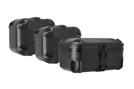 [ADV.06.921.66000/B] Set Adventure DUSC con bauletto XL Nero. Yamaha Tracer 9 / GT (20-) / GT+ (22-).