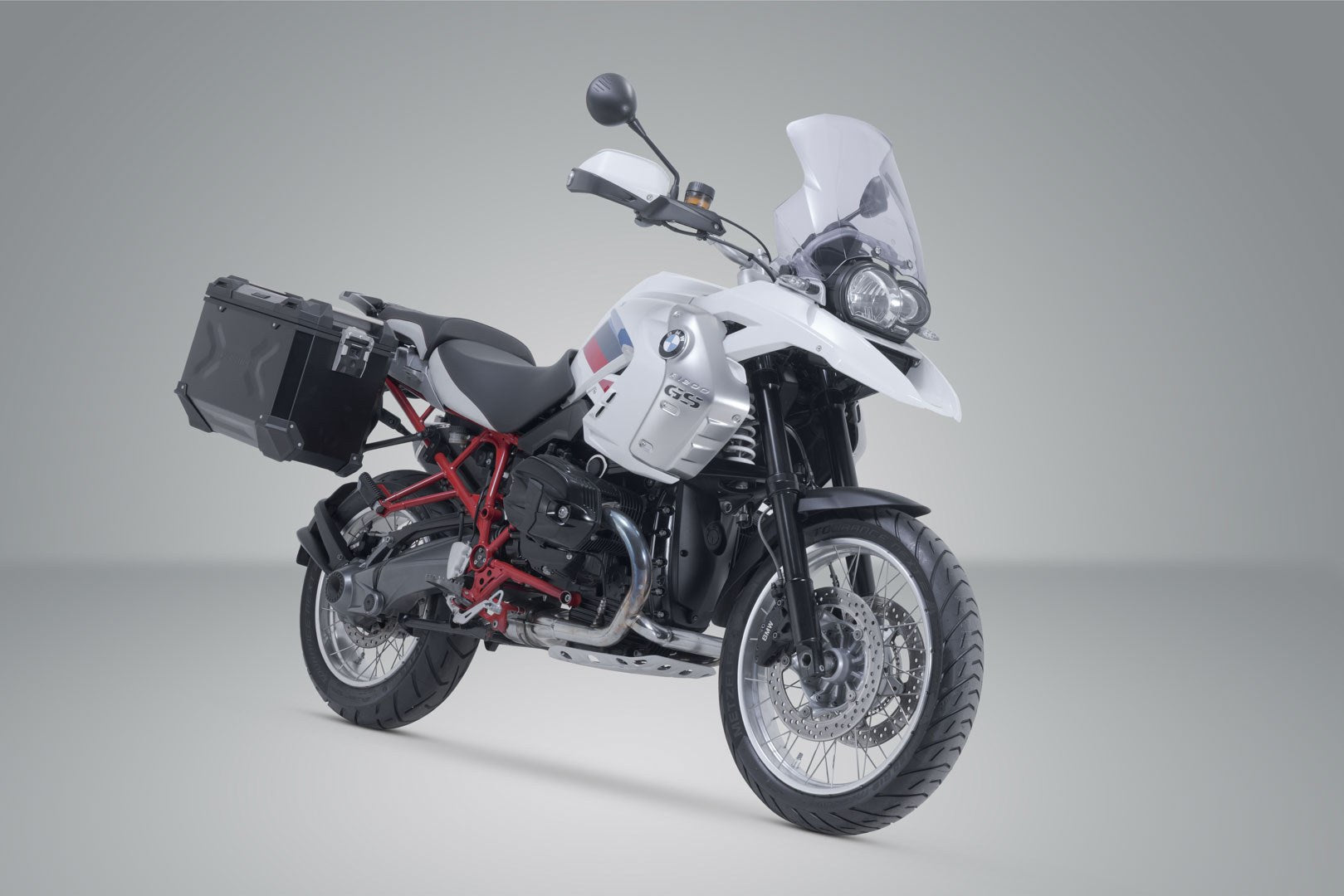 [ADV.07.311.75100/B] Set Adventure TRAX ADV Nero. BMW R 1200 GS (04-12).