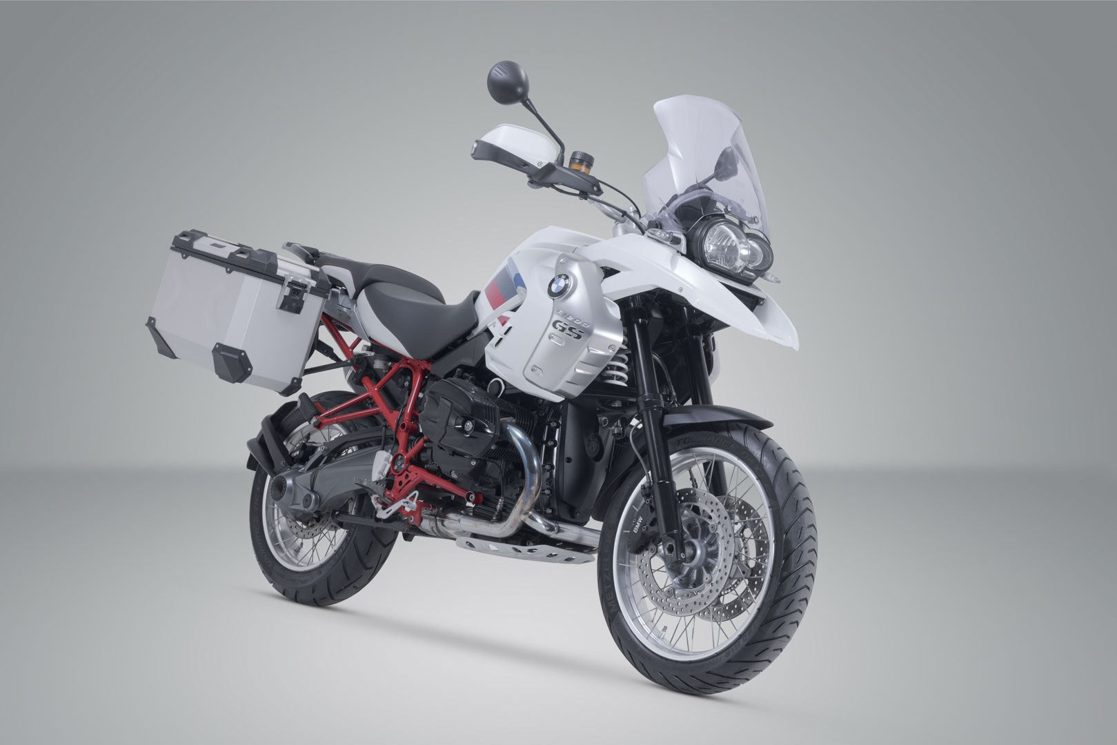 [ADV.07.311.75100/S] Set Adventure TRAX ADV Argento. BMW R 1200 GS (04-12).