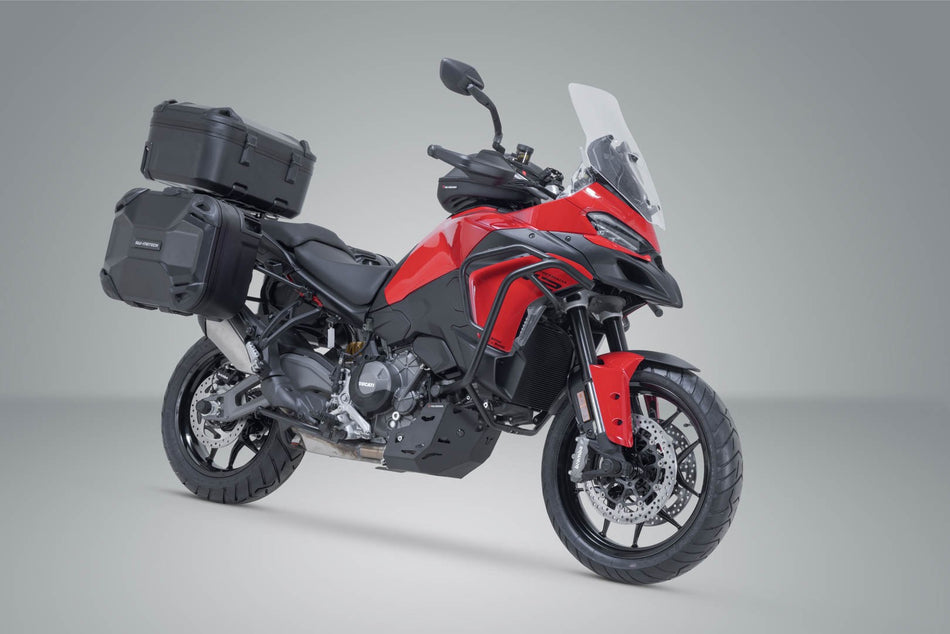 [ADV.22.807.66000/B] Set Adventure DUSC con bauletto XL Nero. Ducati Multistrada V2 / V2 S (24-).