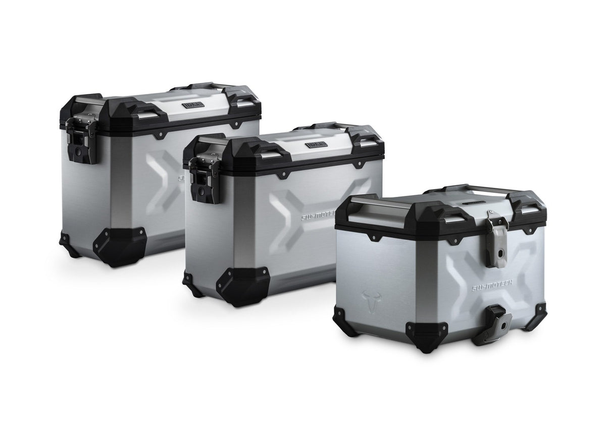 [ADV.22.995.75000/S] Set Adventure TRAX ADV Argento. Ducati DesertX (22-) / Rally (23-).