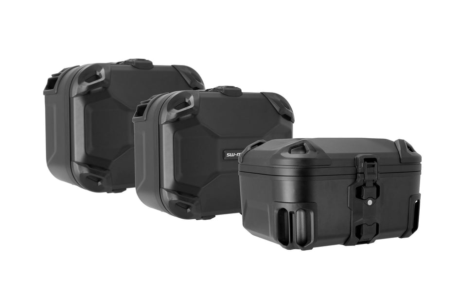 [ADV.23.017.65000/B] Set Adventure DUSC con bauletto L Nero. Moto Morini X-Cape 650 (21-).