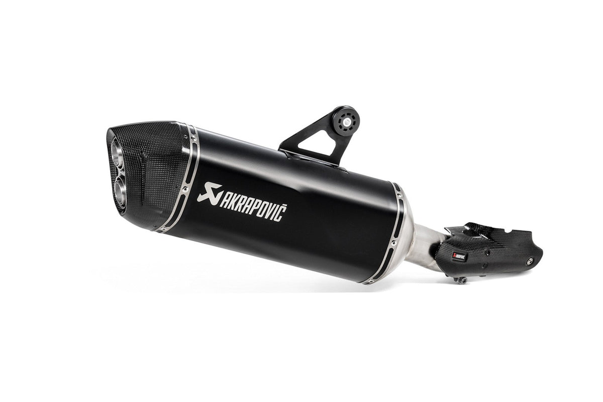 [AKR.00.001.10000/B] Scarico Akrapovic Slip On Nero. BMW R 1250 GS / Adv (18-).