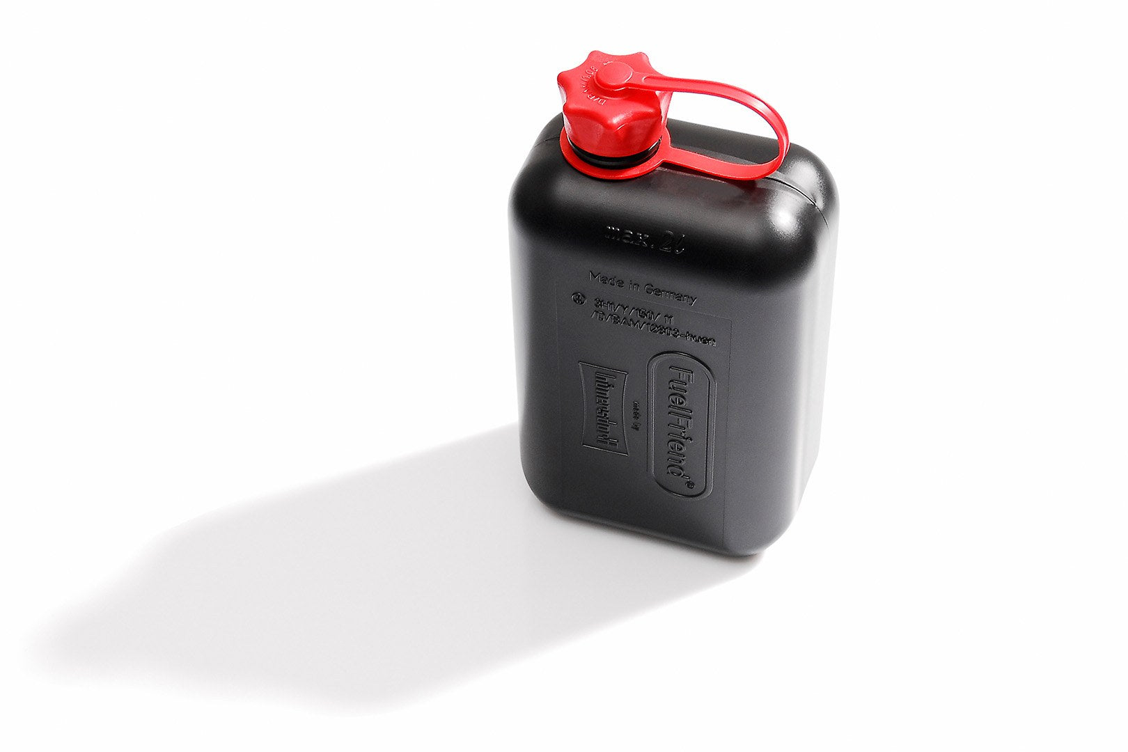 [ALK.00.165.31200/B] Tanica benzina TRAX 2 l. Plastica. Colore nero.