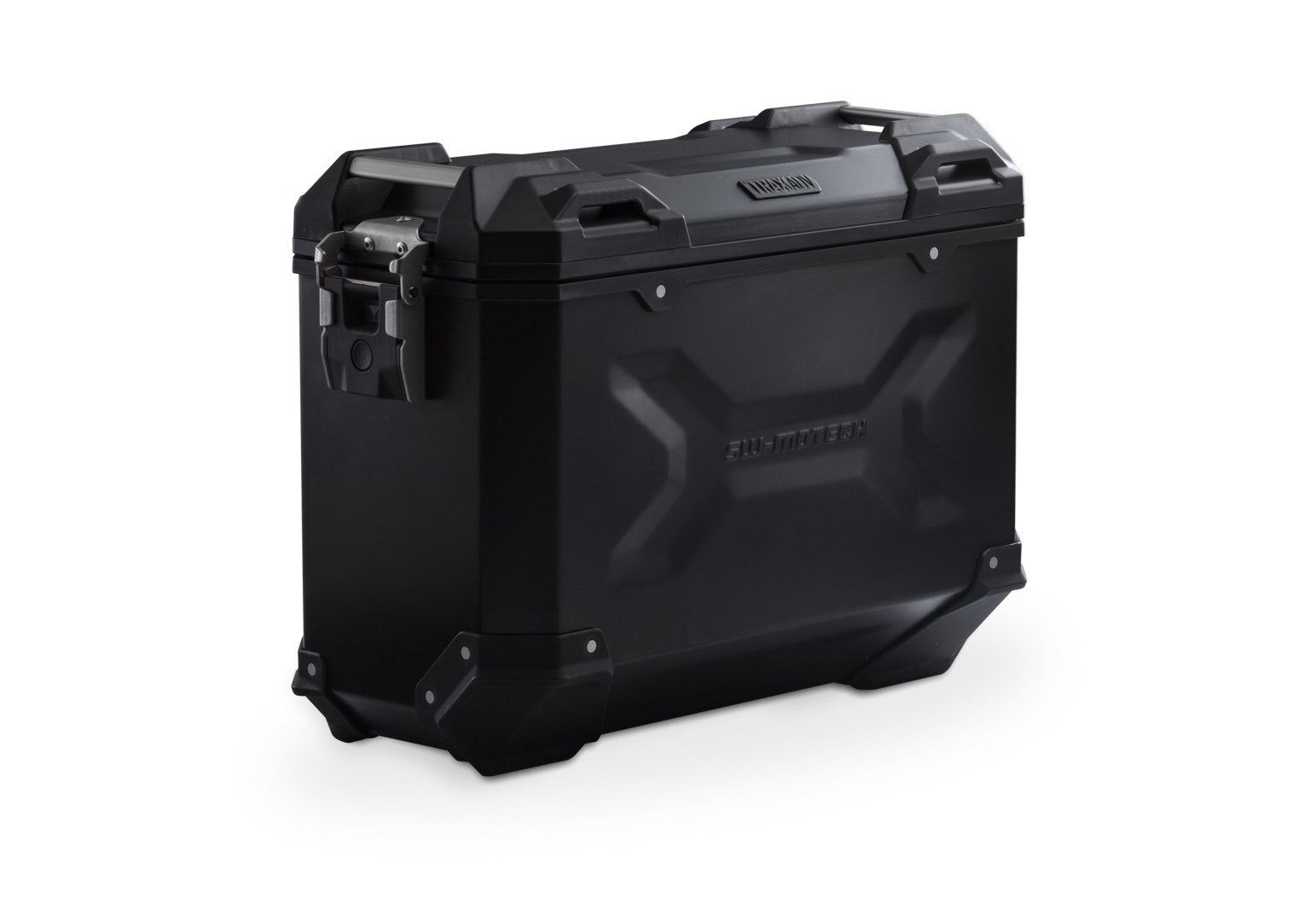 [ALK.00.733.11000L/B] TRAX ADV M Valigia laterale. Alluminio. 37 l. Sinistra. Nero.