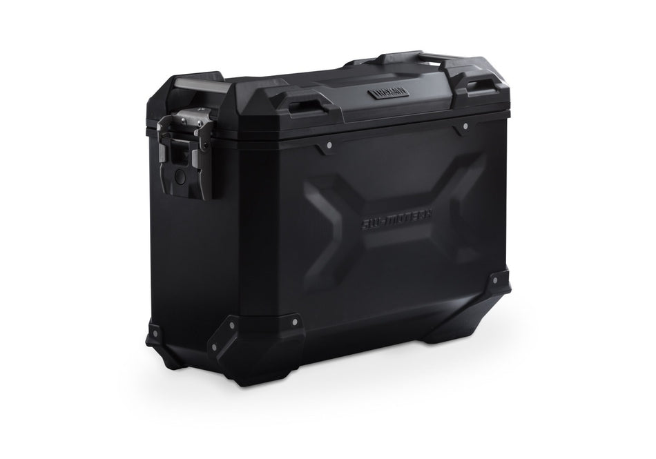[ALK.00.733.11000L/B] TRAX ADV M Valigia laterale. Alluminio. 37 l. Sinistra. Nero.