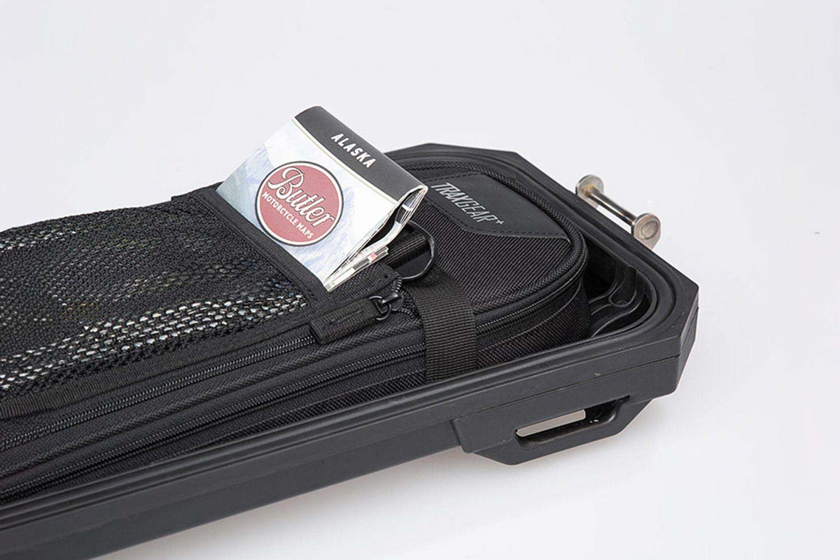 [BC.ALK.00.732.10100/B] Borsa interna per coperchio TRAX ADV M/L Per val. lat. TRAX ADV. 5 x 19 x 40 cm. Col. nero.