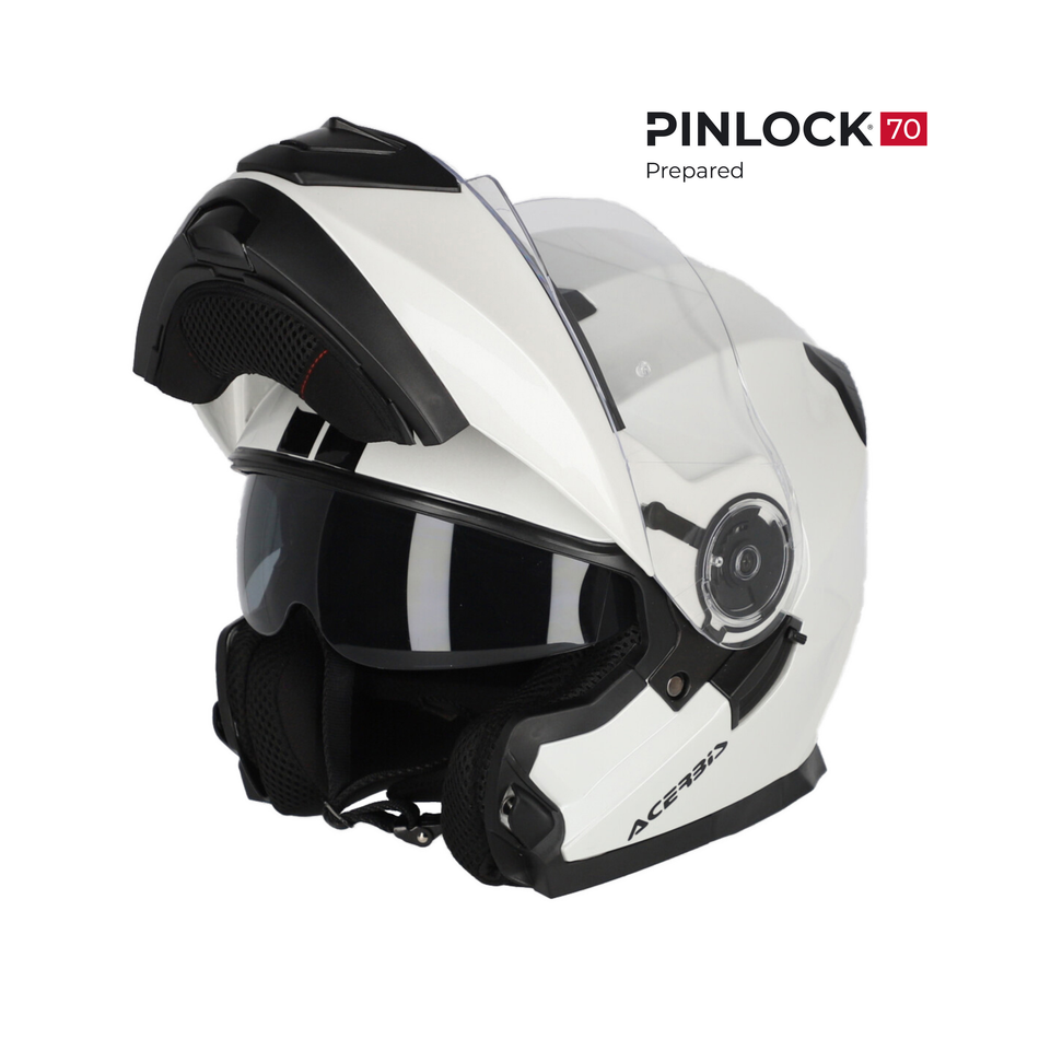 ACERBIS SEREL 2206 CASCO MODULARE INTEGRALE BIANCO TAGLIA XS MOTO SCOOTER NUOVO