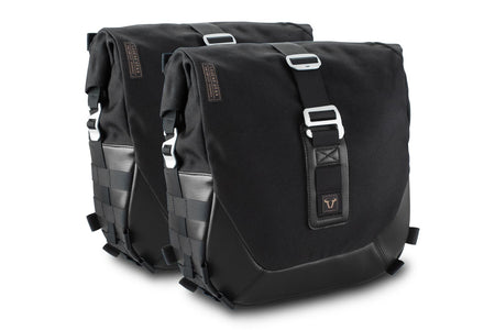 [BC.HTA.08.855.20101] Legend Gear sist. borse laterali LC Black Edition Kawasaki Vulcan S (16-).
