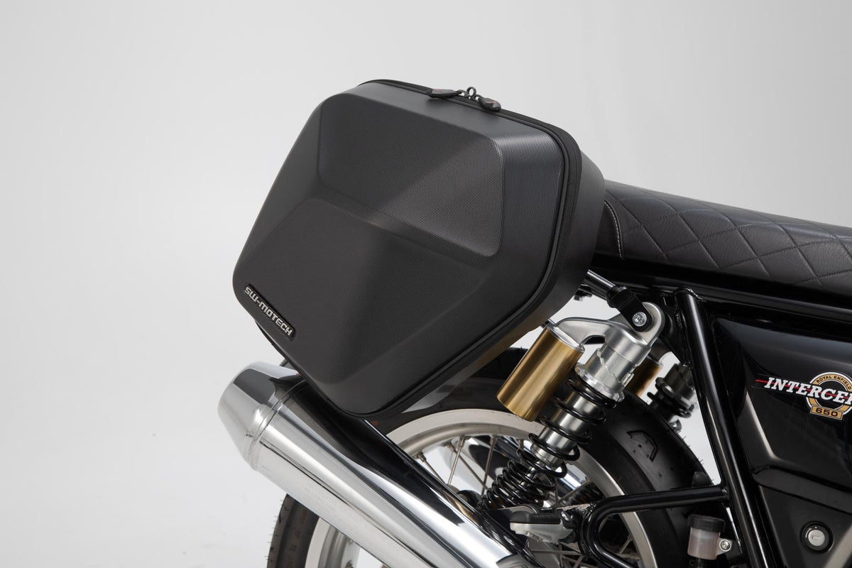 [BC.HTA.41.937.30000/B] Sistema valigie laterali URBAN ABS 2x 16,5 l. Royal Enfield Interceptor/ Continental