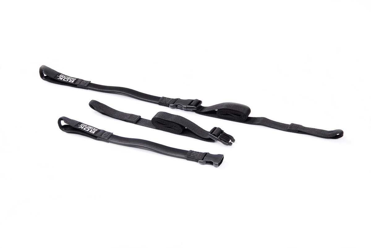 [BC.ROK.00.711.10100/B] Cinghie ROK strap Coppia di cinghie regolabili. Nero. 500-1500 mm.