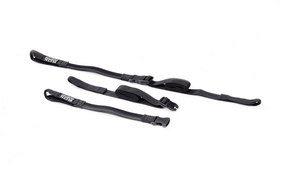 [BC.ROK.00.711.10100/B] Cinghie ROK strap Coppia di cinghie regolabili. Nero. 500-1500 mm.