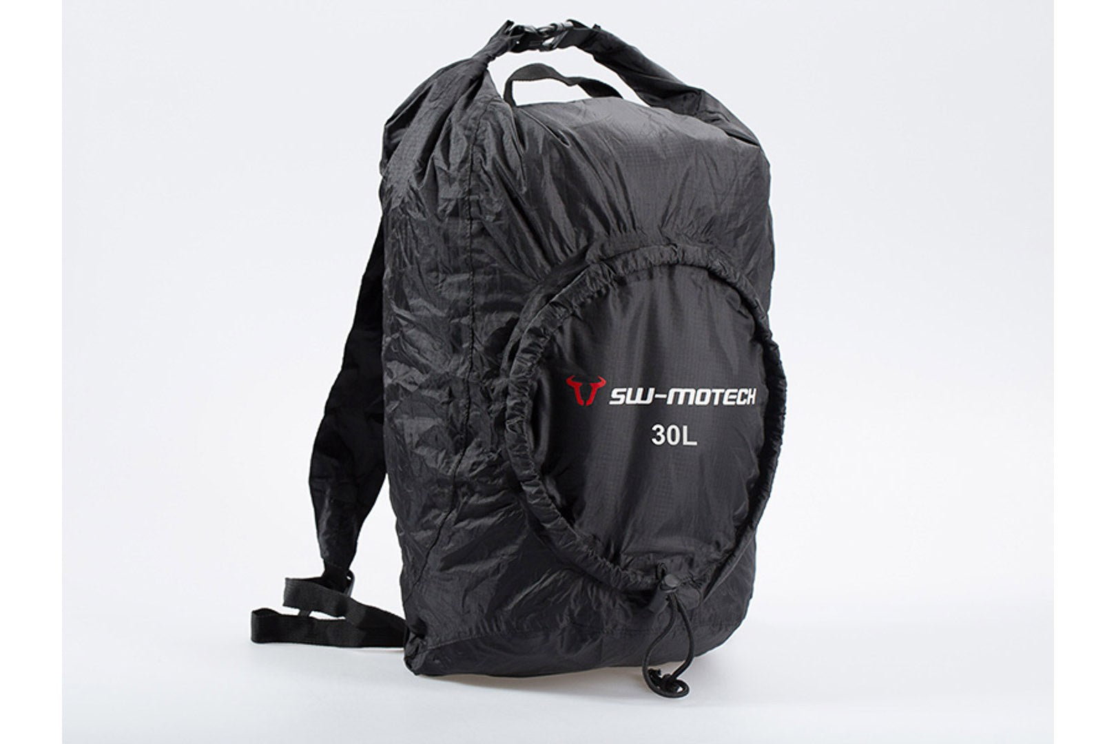 [BC.WPB.00.019.10000] Zaino pieghevole Flexpack 30 l. Nero. Impermeabile.