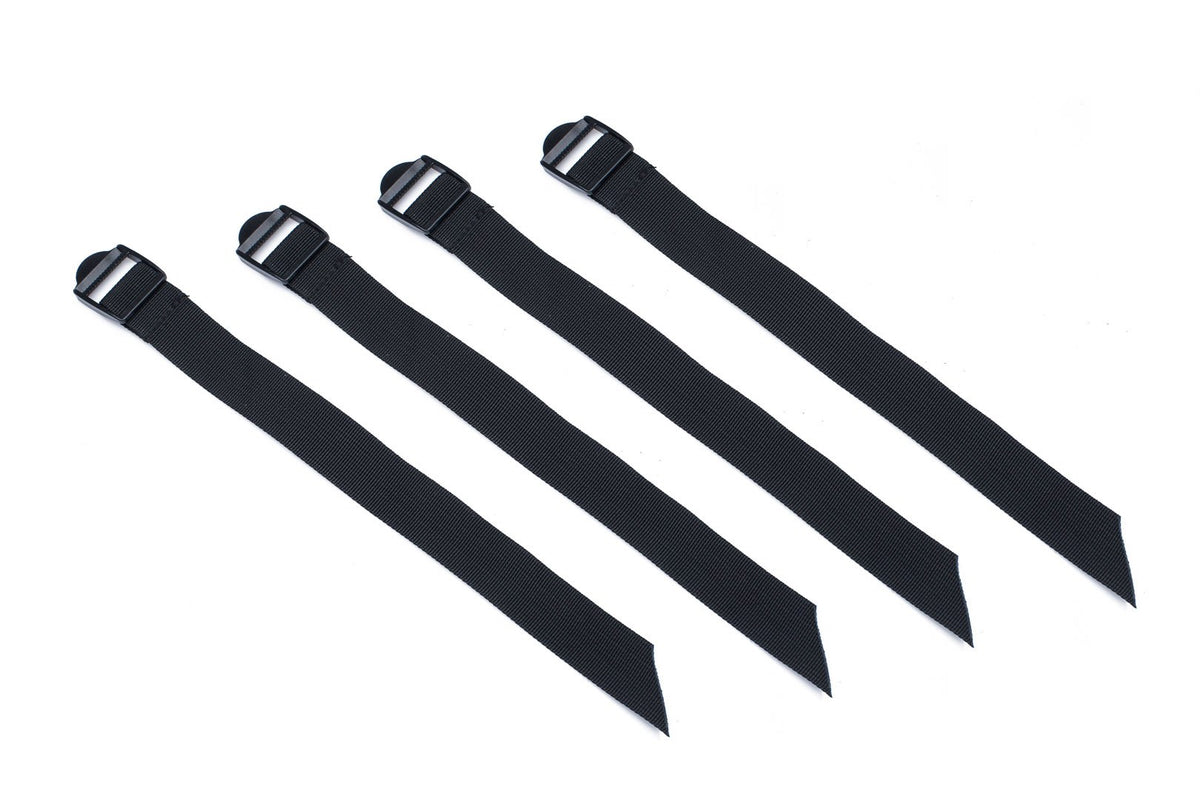[BC.ZUB.00.088.30000] Set di cinghie per borsa aggiuntiva TRAX 4 cinghie. 30x350 mm. Con chiusura di bloc.