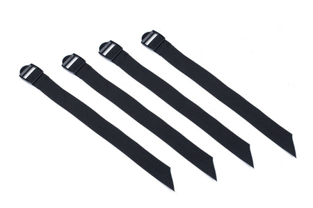 [BC.ZUB.00.088.30000] Set di cinghie per borsa aggiuntiva TRAX 4 cinghie. 30x350 mm. Con chiusura di bloc.