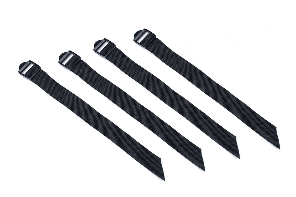 [BC.ZUB.00.088.30000] Set di cinghie per borsa aggiuntiva TRAX 4 cinghie. 30x350 mm. Con chiusura di bloc.