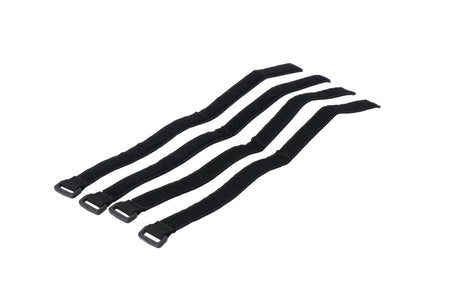 [BC.ZUB.00.139.30000] Set di cinghie in velcro 4 pezzi. Con occhiello in plastica. PRO Rackpack
