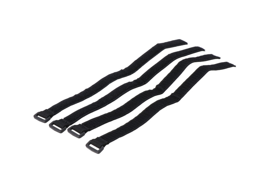 [BC.ZUB.00.139.30000] Set di cinghie in velcro 4 pezzi. Con occhiello in plastica. PRO Rackpack