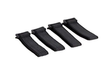 [BC.ZUB.00.152.30000] Cinghia di fissaggio corta Nero. Per borsa aggiuntiva Legend Gear LA9.