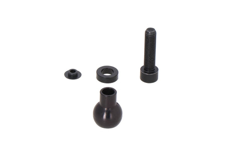 [CPA.00.424.11500/B] Sfera da 1' per filettatura specchietto M10 Per filet. M10 x 1,25 mm. Per braccio RAM. Nero.