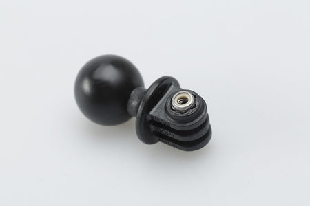 [CPA.00.424.12400/B] Sfera da 1' con attacco per videocamera GoPro Per braccio RAM. Nero.