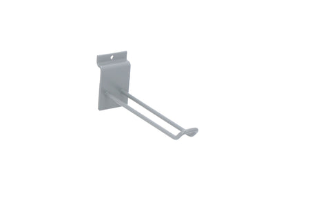 [DGS.00.910.80700] Gancio doppio per espositore vendita 150 mm L=150 mm. Rivestimento a polvere RAL7005 opaco.