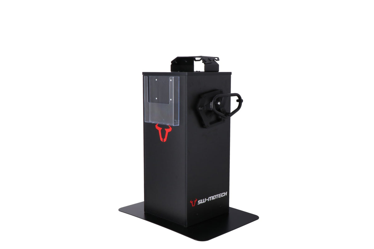 [DGS.00.920.10200/B] Espositore di vendita per valigia laterale + URBAN Nero. Espositore di vendita.