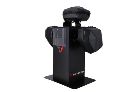 [DGS.00.920.20800] Display di vendita con attrezzatura Tema: valigia laterale URBAN + bauletto URBAN. SLC