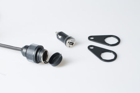 [EMA.00.107.20001/B] Kit elettrico universale Accendisigari. Presa USB. Materiale per montaggio.