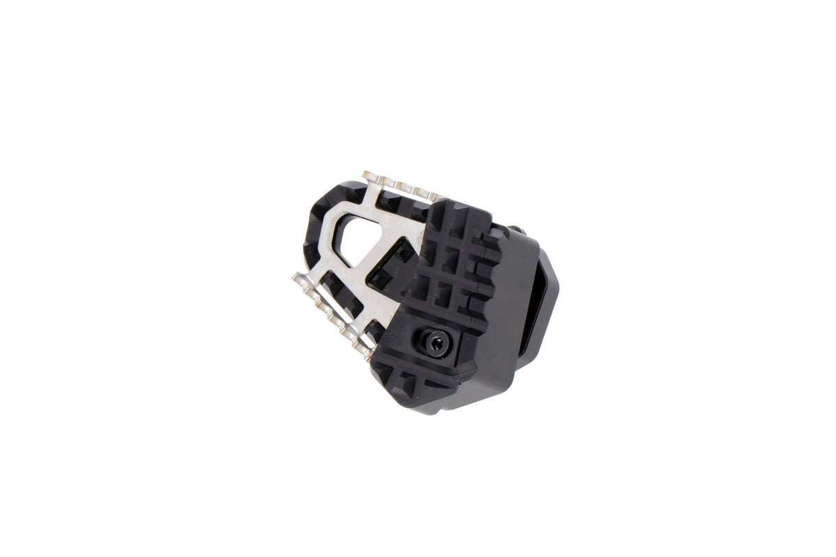 [FBE.11.748.10000/B] Estensione pedale freno Nero. Modelli Triumph Tiger 800 / 1200.