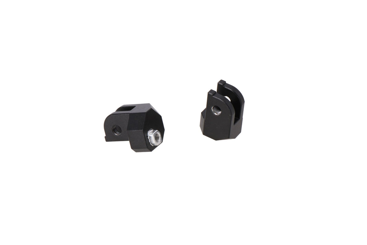 [FRS.01.011.80101/B] Materiale di montaggio per pedane regolabili ION Nero. Honda XL650V / XL700V, Moto Mori. X-Cape.