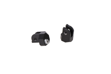 [FRS.01.011.80101/B] Materiale di montaggio per pedane regolabili ION Nero. Honda XL650V / XL700V, Moto Mori. X-Cape.