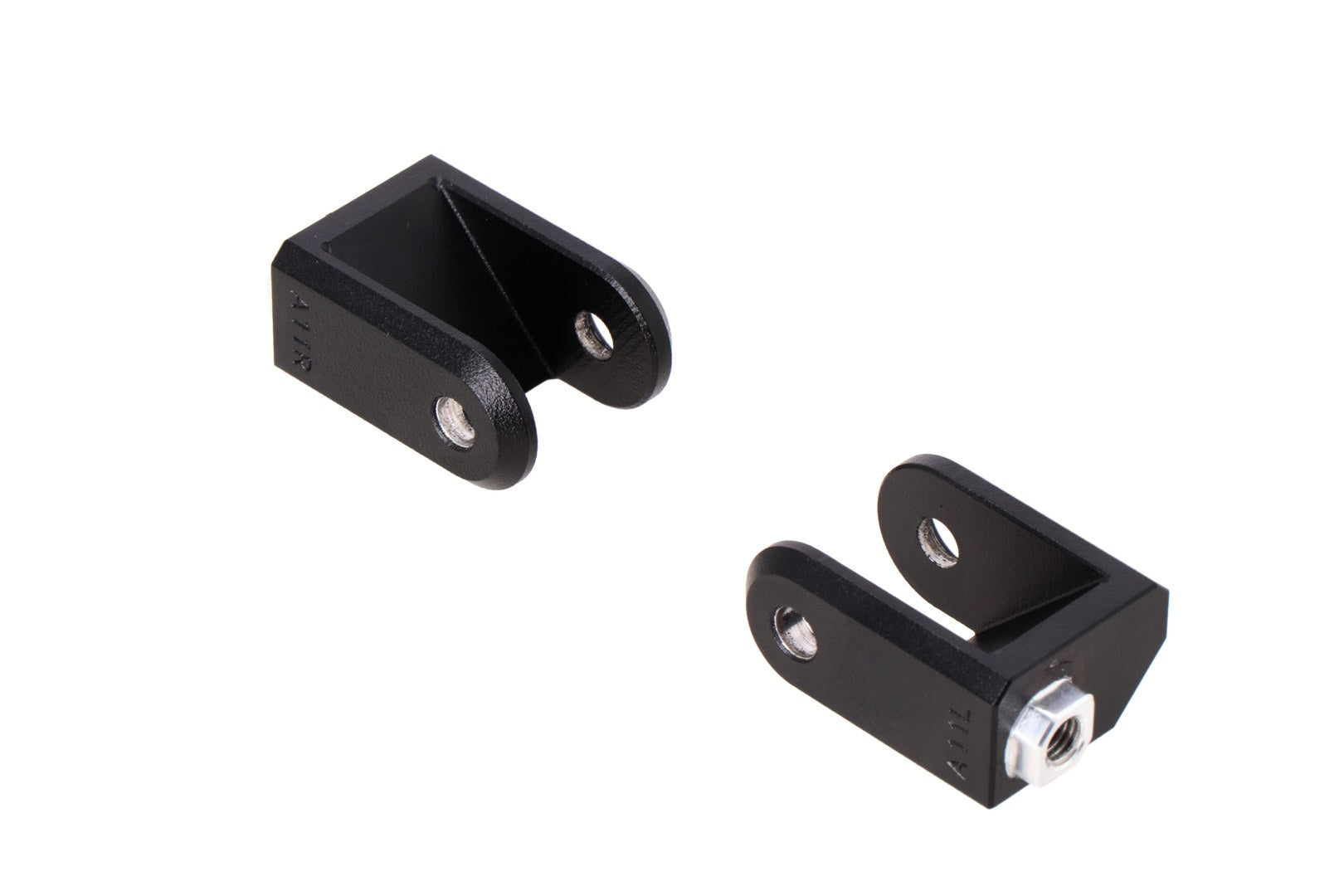 [FRS.01.011.80201/B] Materiale di montaggio per pedane regolabili ION Nero. XRV650/750 (87-03) XL600V (87-99) CRF1000