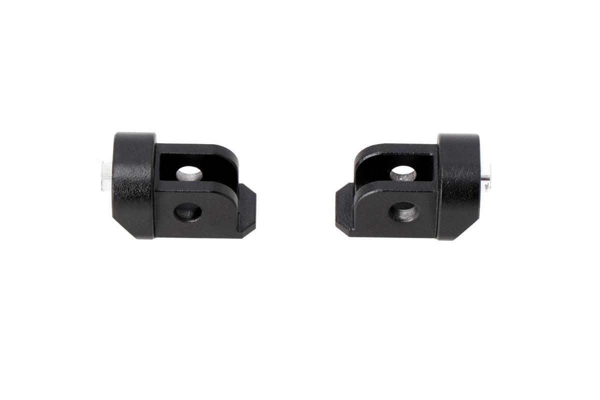 [FRS.01.011.80500/B] Materiale di montaggio per pedane regolabili ION Nero. Honda NT1100 (21-), XL750 (22-).
