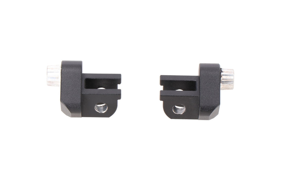 [FRS.01.112.80303/B] Materiale di montaggio per pedane regolabili EVO Nero. Modelli Honda / Suzuki / KTM.