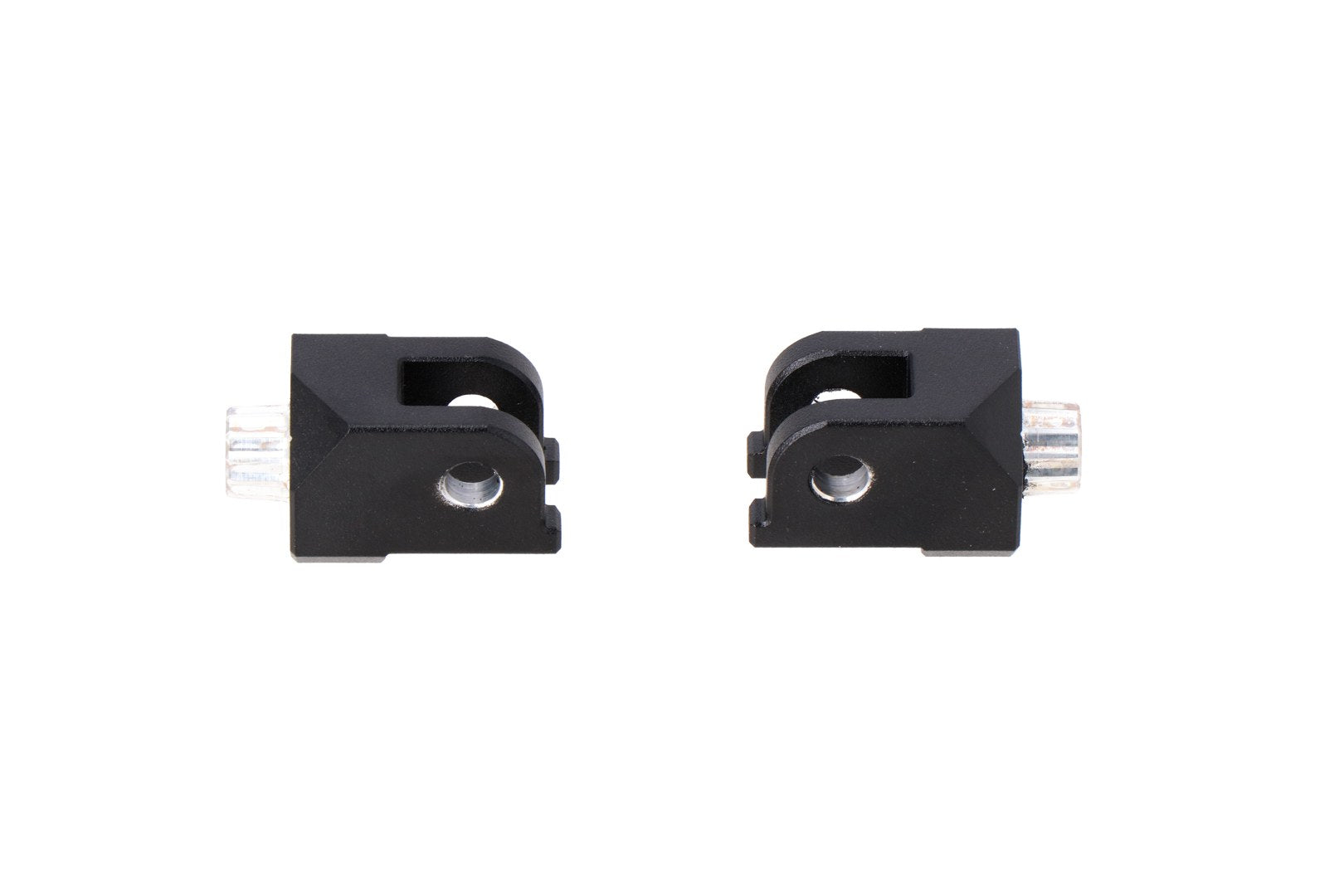 [FRS.01.112.80401/B] Materiale di montaggio per pedane regolabili EVO Nero. Modelli Honda / BMW / Triumph / Voge.