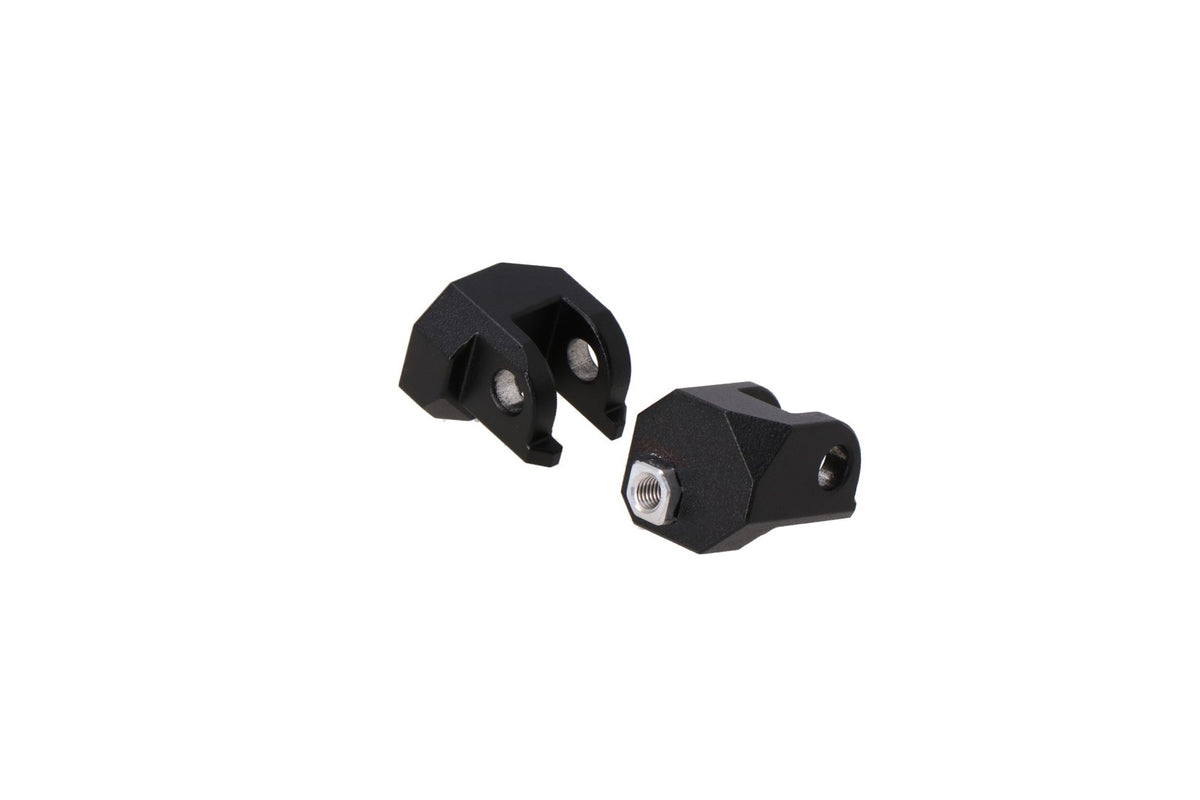 [FRS.04.011.80101/B] Materiale di montaggio per pedane regolabili ION Nero. Modelli KTM, Husqvarna Norden 901 (21-).