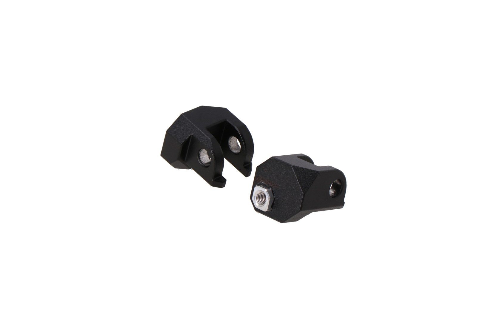 [FRS.04.011.80101/B] Materiale di montaggio per pedane regolabili ION Nero. Modelli KTM, Husqvarna Norden 901 (21-).