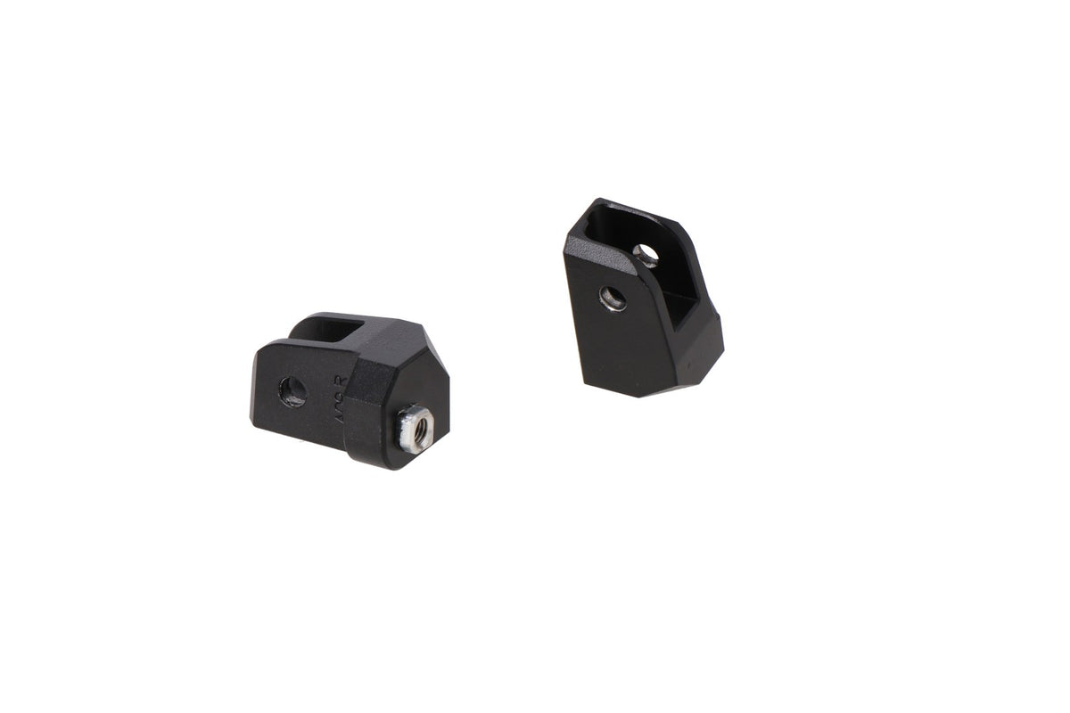 [FRS.07.011.80302/B] Materiale di montaggio per pedane regolabili ION Nero. BMW R 1200 GS, R 1250 GS, R 1300 GS.