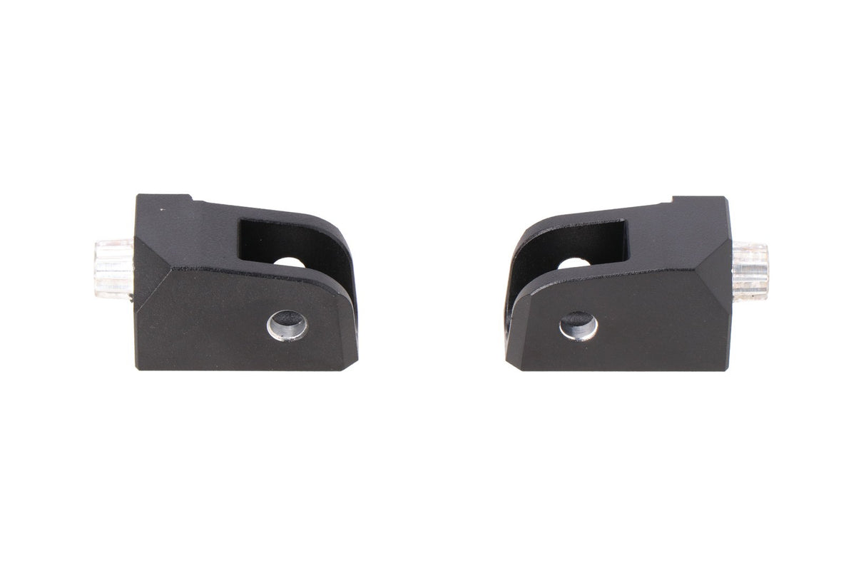 [FRS.07.112.80302/B] Materiale di montaggio per pedane regolabili EVO Nero. BMW R 1200 GS, R 1250 GS, R 1300 GS.