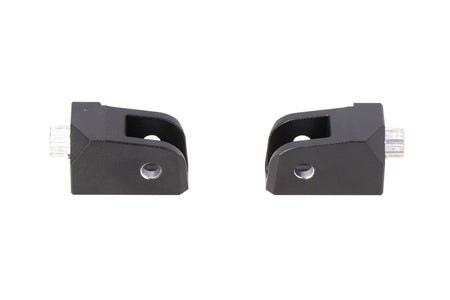 [FRS.07.112.80302/B] Materiale di montaggio per pedane regolabili EVO Nero. BMW R 1200 GS, R 1250 GS, R 1300 GS.