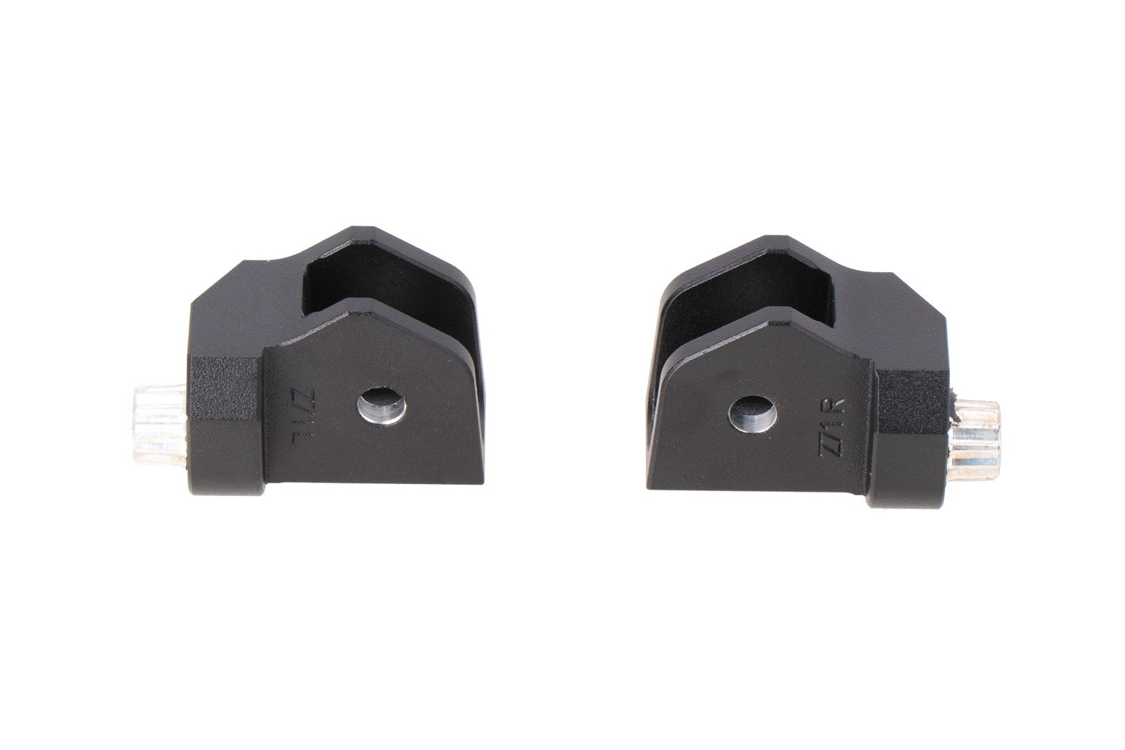 [FRS.07.112.80501/B] Materiale di montaggio per pedane regolabili EVO Nero. BMW R1100GS R1150GS/Adv. R1200GS (93-12).