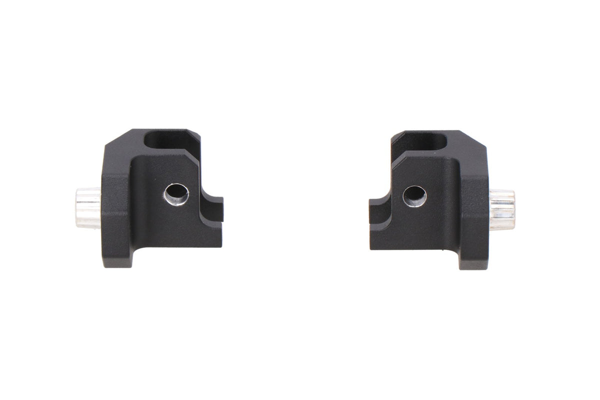[FRS.07.112.81001/B] Materiale di montaggio per pedane regolabili EVO Nero. BMW R 1300 GS Adventure (24-).