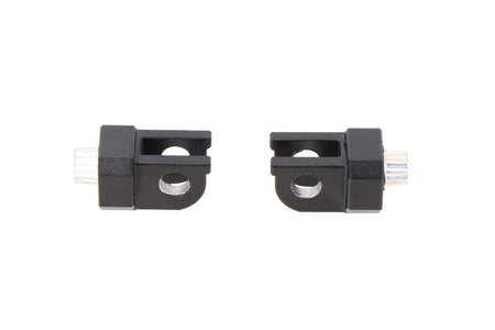 [FRS.08.112.80102/B] Materiale di montaggio per pedane regolabili EVO Nero. Modelli Kawasaki.