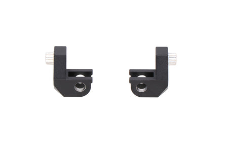[FRS.08.112.80400/B] Materiale di montaggio per pedane regolabili EVO Nero. Kawasaki Versys 1100 / SE (24-).
