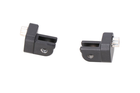 [FRS.11.112.80500/B] Materiale di montaggio per pedane regolabili EVO Nero. Triumph Tiger 660, Yamaha Tracer 700 / 7.