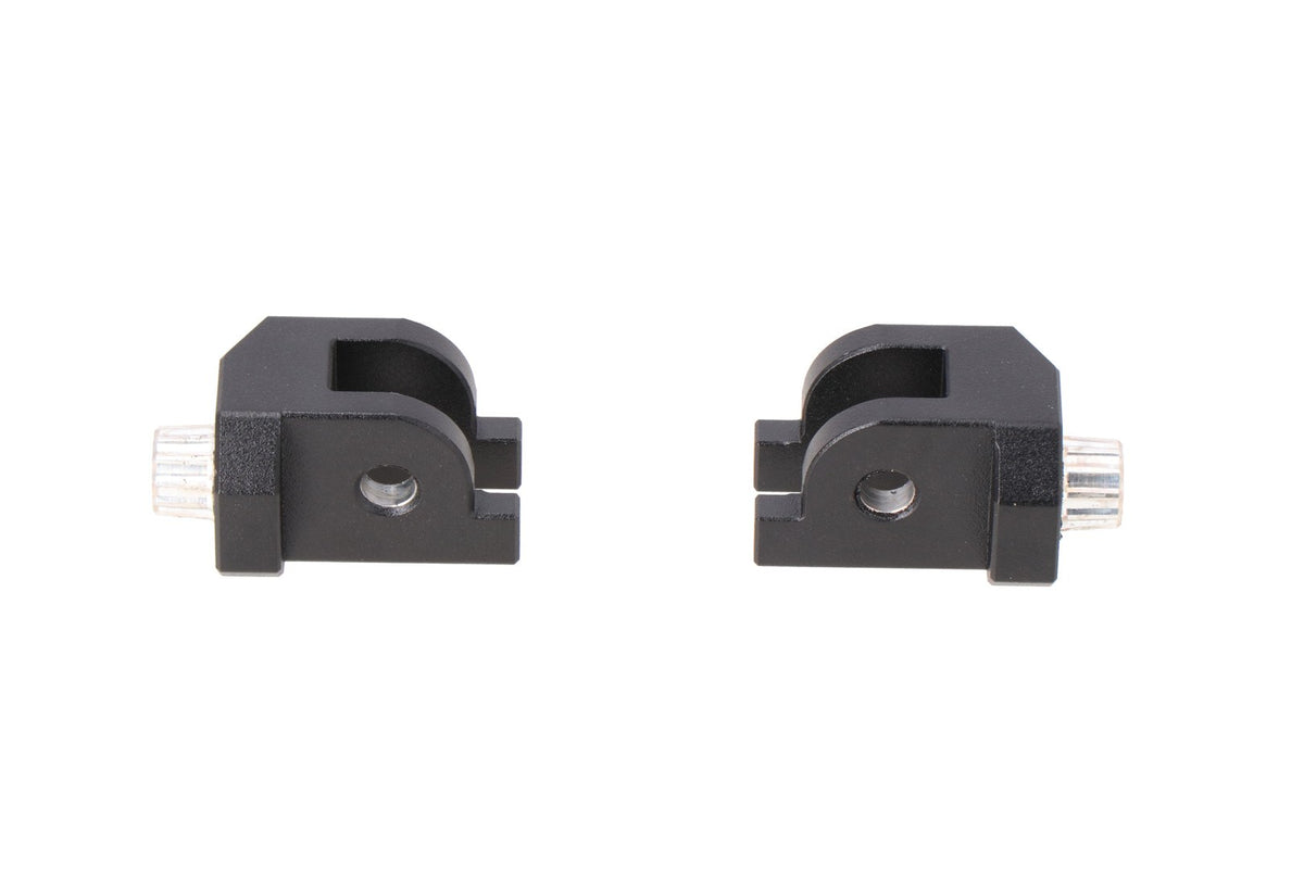 [FRS.11.112.80600/B] Materiale di montaggio per pedane regolabili EVO Nero. Modelli Triumph Tiger 1200 (22-).